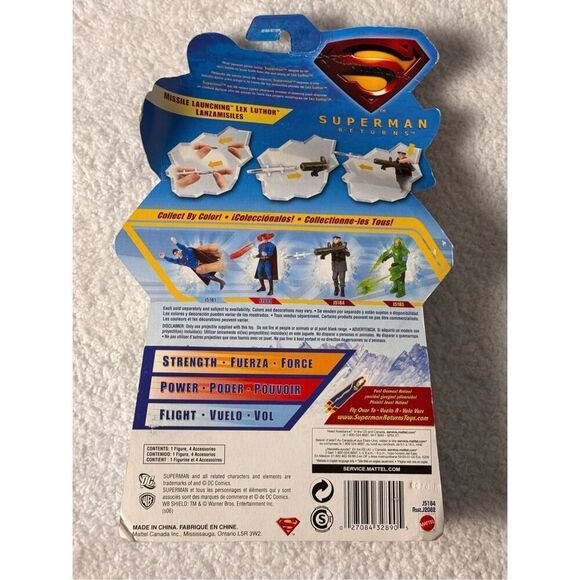 Mattel Superman Returns Missile Launching Lex Luthor Figure - Picture 7 of 7